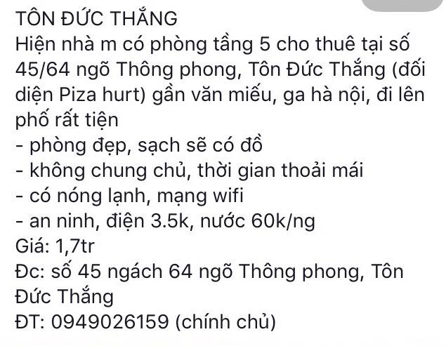 cho-thue-phong-tro-so-45-ngach-64-ngo-thong-phong-duong-ton-duc-thang